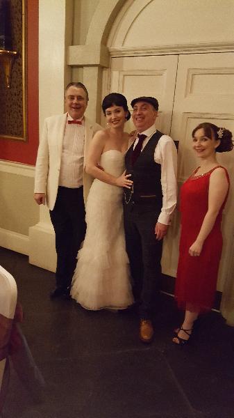 society wedding. www.lumleycastle.com David Oliver Events Manager. Debonaires Wedding Band